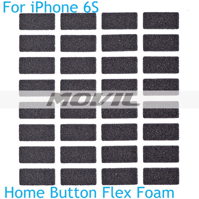 Original new home button flex cable sponge for iphone 6S 4.7 home flex connector foam pads